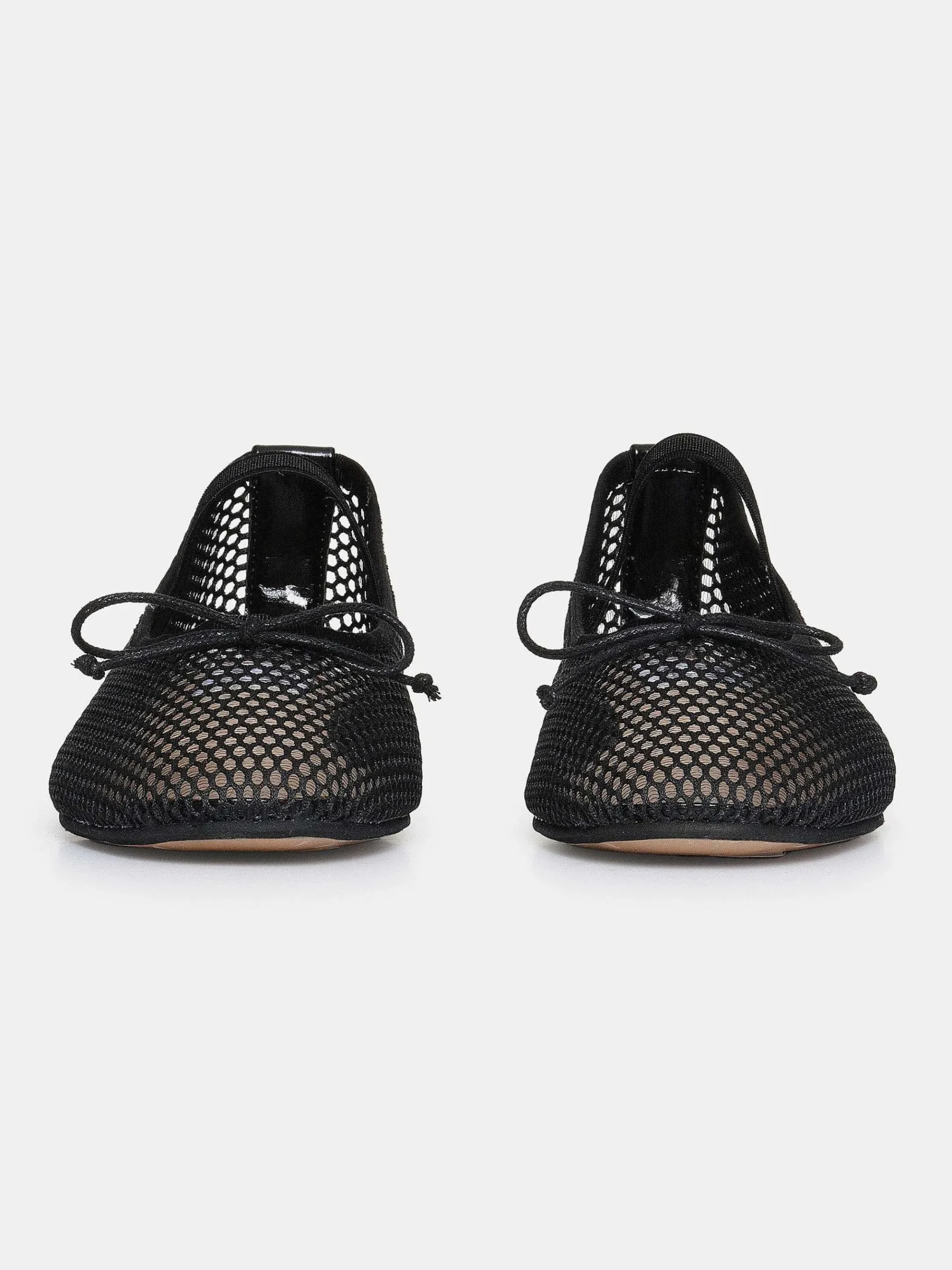 Source Unknown Chaussures Et Sacs-Ballerines Mary Jane En Maille, Noir