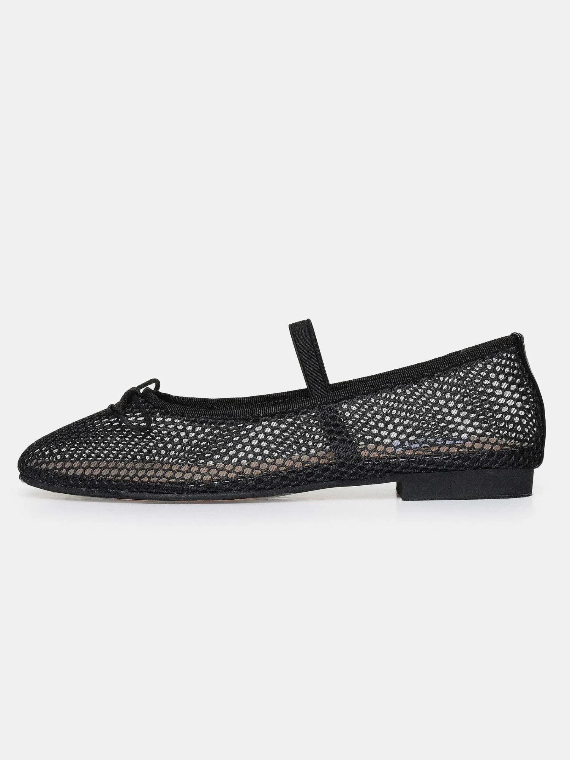 Source Unknown Chaussures Et Sacs-Ballerines Mary Jane En Maille, Noir