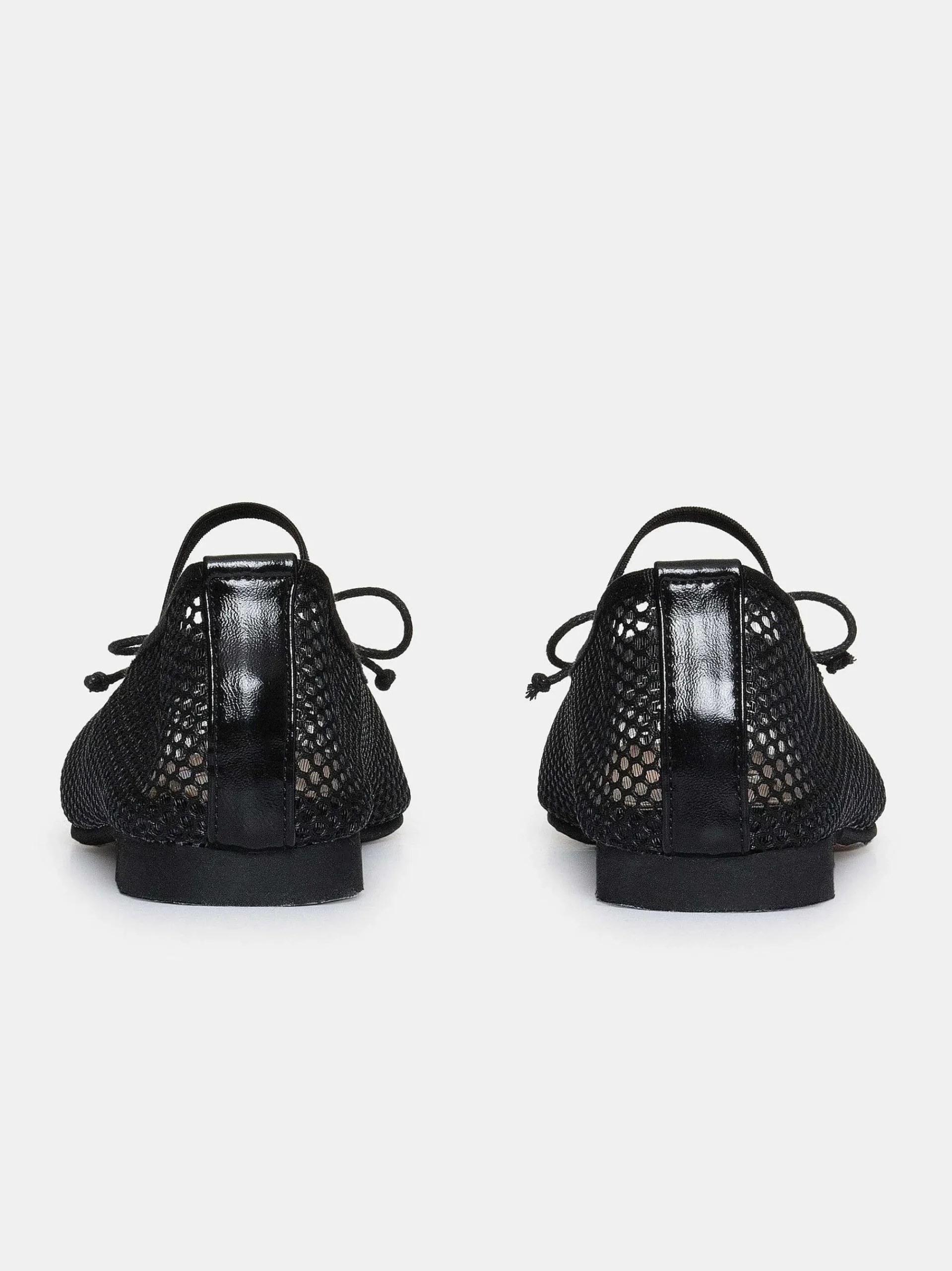 Source Unknown Chaussures Et Sacs-Ballerines Mary Jane En Maille, Noir