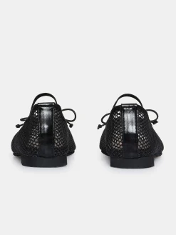 Source Unknown Chaussures Et Sacs-Ballerines Mary Jane En Maille, Noir