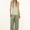 Source Unknown Accessoires-Bandeau Fendu Long, Poudre
