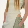 Source Unknown Accessoires-Bandeau Fendu Long, Poudre