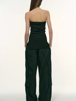 Source Unknown Accessoires-Bandeau Long Fendu, Noir