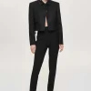 Source Unknown Accessoires-Blazer Court Avec Noeud Sisilia, Noir
