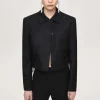 Source Unknown Accessoires-Blazer Court Avec Noeud Sisilia, Noir