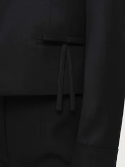Source Unknown Accessoires-Blazer Court Avec Noeud Sisilia, Noir