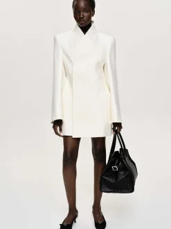 Source Unknown Vêtements-Blazer Portefeuille Corrin, Creme