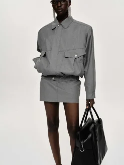 Source Unknown Accessoires-Blouson Aviateur De Costume, Colombe