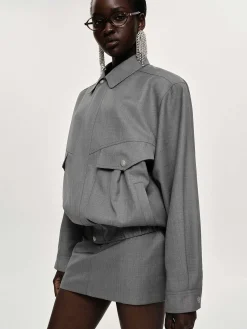 Source Unknown Accessoires-Blouson Aviateur De Costume, Colombe