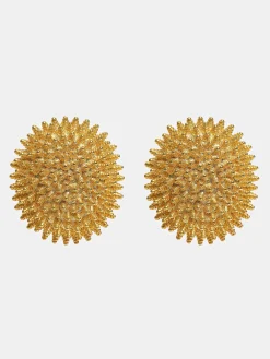 Source Unknown Accessoires-Boucles D'Oreilles Boules De Perles, Or