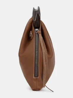 Source Unknown Chaussures Et Sacs-Cabas Triangle En Cuir De Veau, Brune
