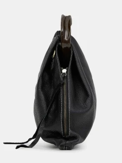 Source Unknown Chaussures Et Sacs-Cabas Triangle En Cuir De Veau, Noir
