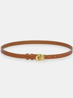 Source Unknown Accessoires-Ceinture A Boucle A Noeud Torsade, Camel
