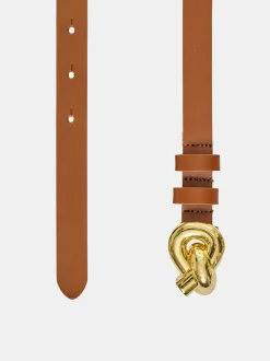 Source Unknown Accessoires-Ceinture A Boucle A Noeud Torsade, Camel