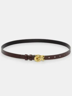 Source Unknown Vêtements-Ceinture A Boucle A Noeud Torsade, Marron