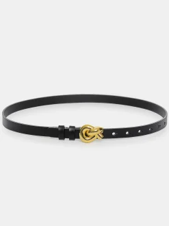Source Unknown Vêtements-Ceinture A Boucle A Noeud Torsade, Noire