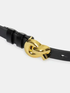 Source Unknown Vêtements-Ceinture A Boucle A Noeud Torsade, Noire
