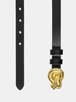 Source Unknown Vêtements-Ceinture A Boucle A Noeud Torsade, Noire