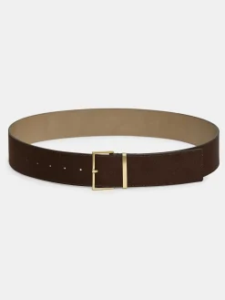 Source Unknown Vêtements-Ceinture En Daim A Boucle Carree, Expresso