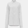 Source Unknown Accessoires-Chemise En Coton Over-Fit, Blanc