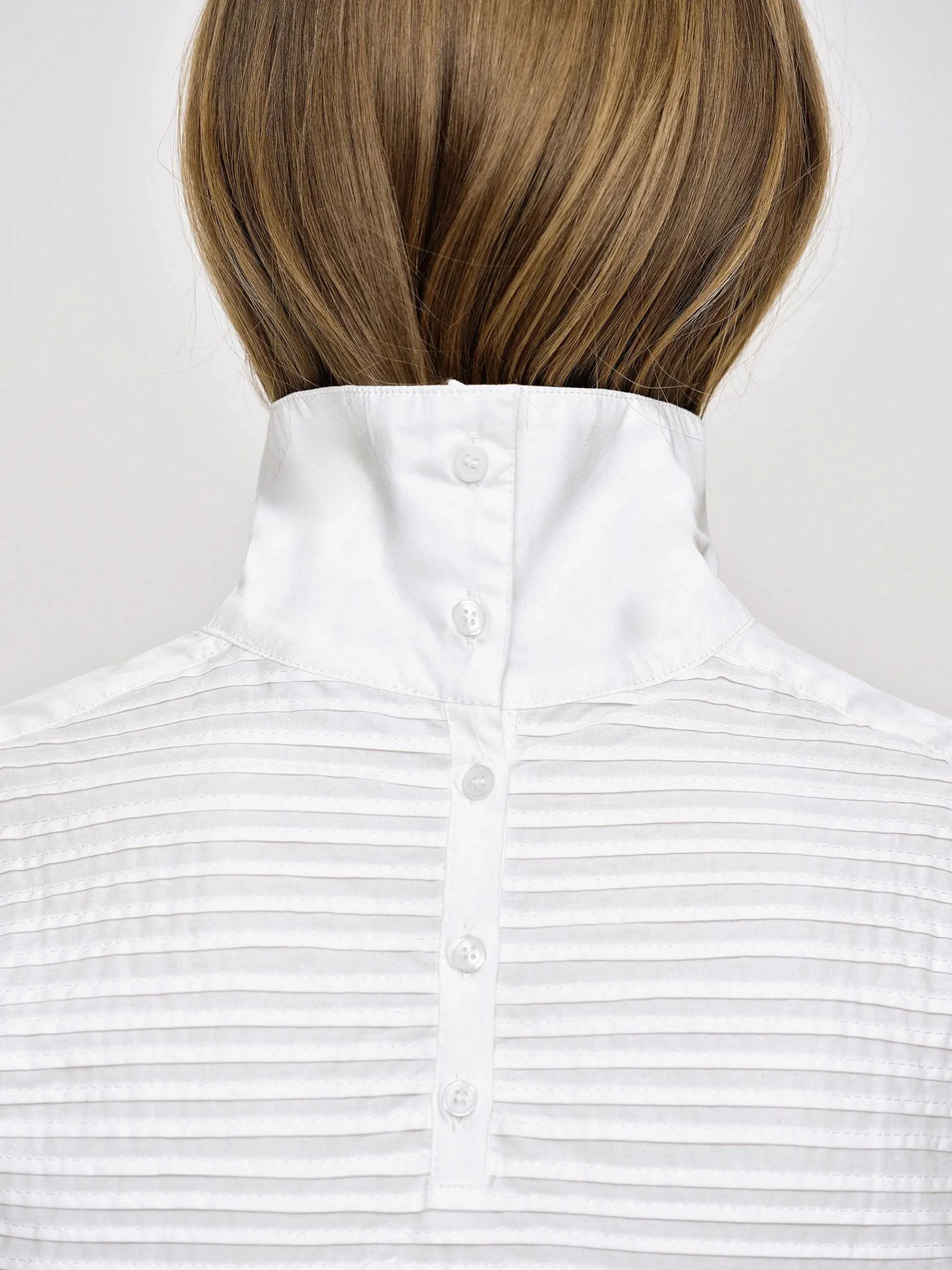 Source Unknown Vêtements-Chemisier Erza Volume, Blanc