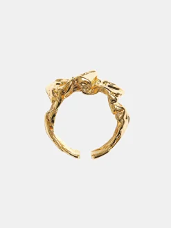 Source Unknown Accessoires-Chevaliere Ouverte, Or