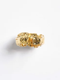 Source Unknown Accessoires-Chevaliere Ouverte, Or
