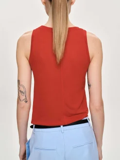 Source Unknown Accessoires-Debardeur Tancel, Rouge