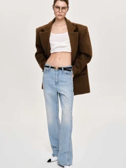 Source Unknown Vêtements-Debardeur Twist, Blanc
