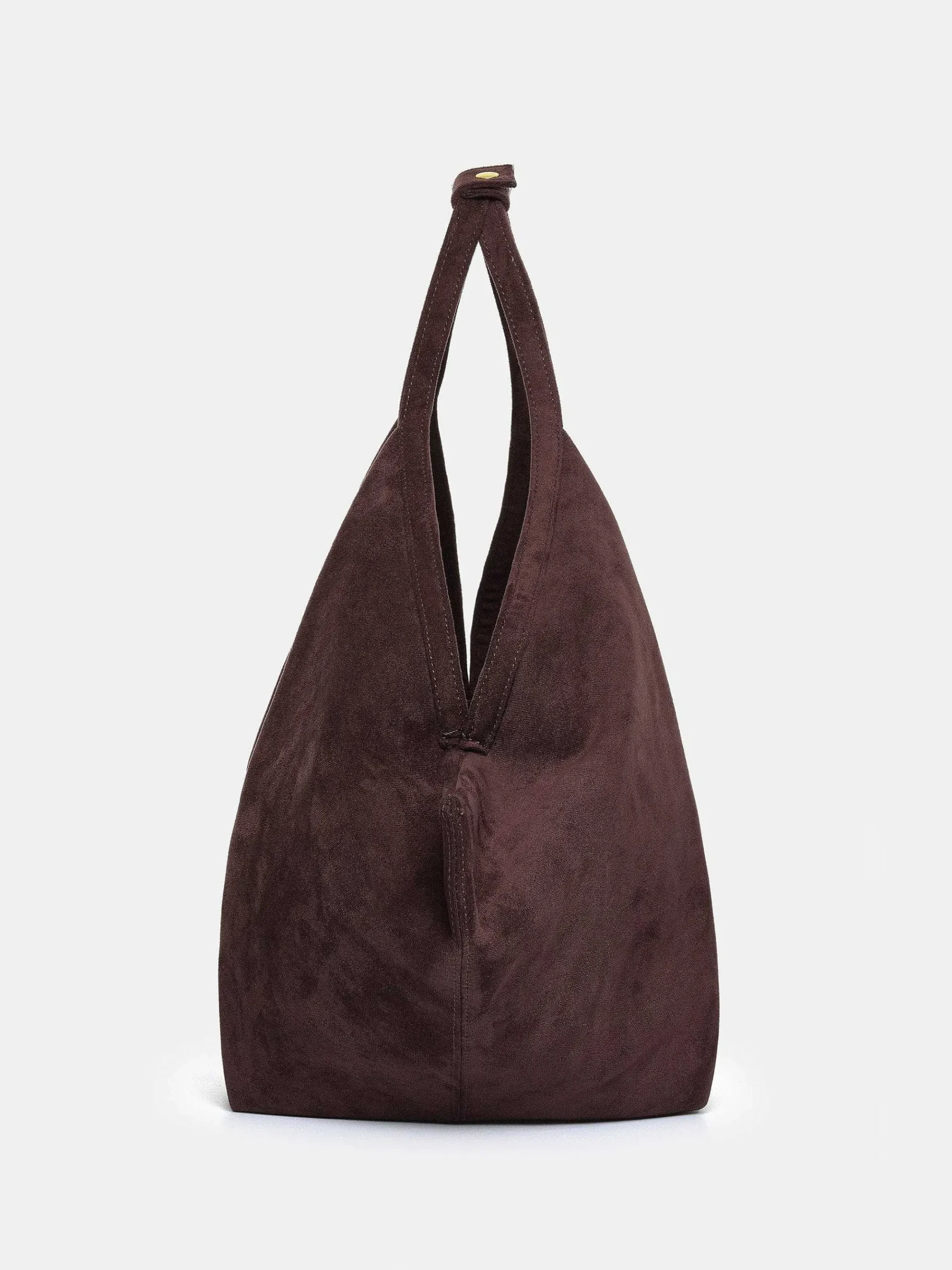 Source Unknown Vêtements-Grand Sac A Biscuits Fortune, Daim Marron