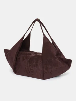Source Unknown Vêtements-Grand Sac A Biscuits Fortune, Daim Marron