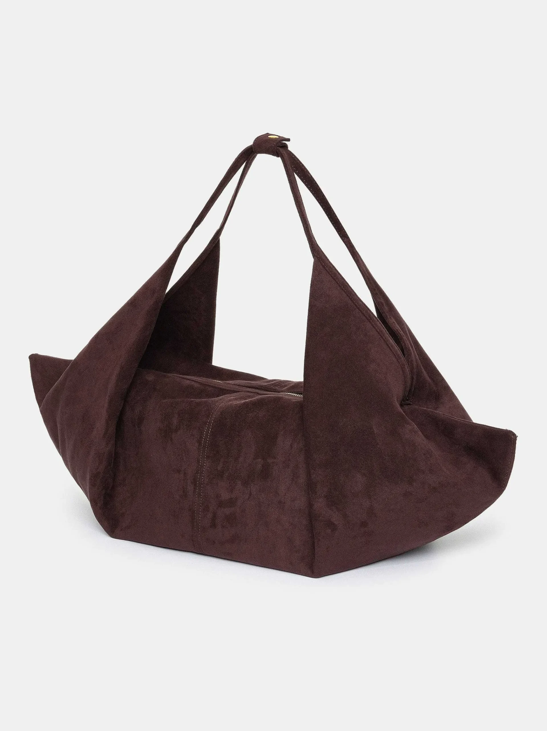 Source Unknown Vêtements-Grand Sac A Biscuits Fortune, Daim Marron
