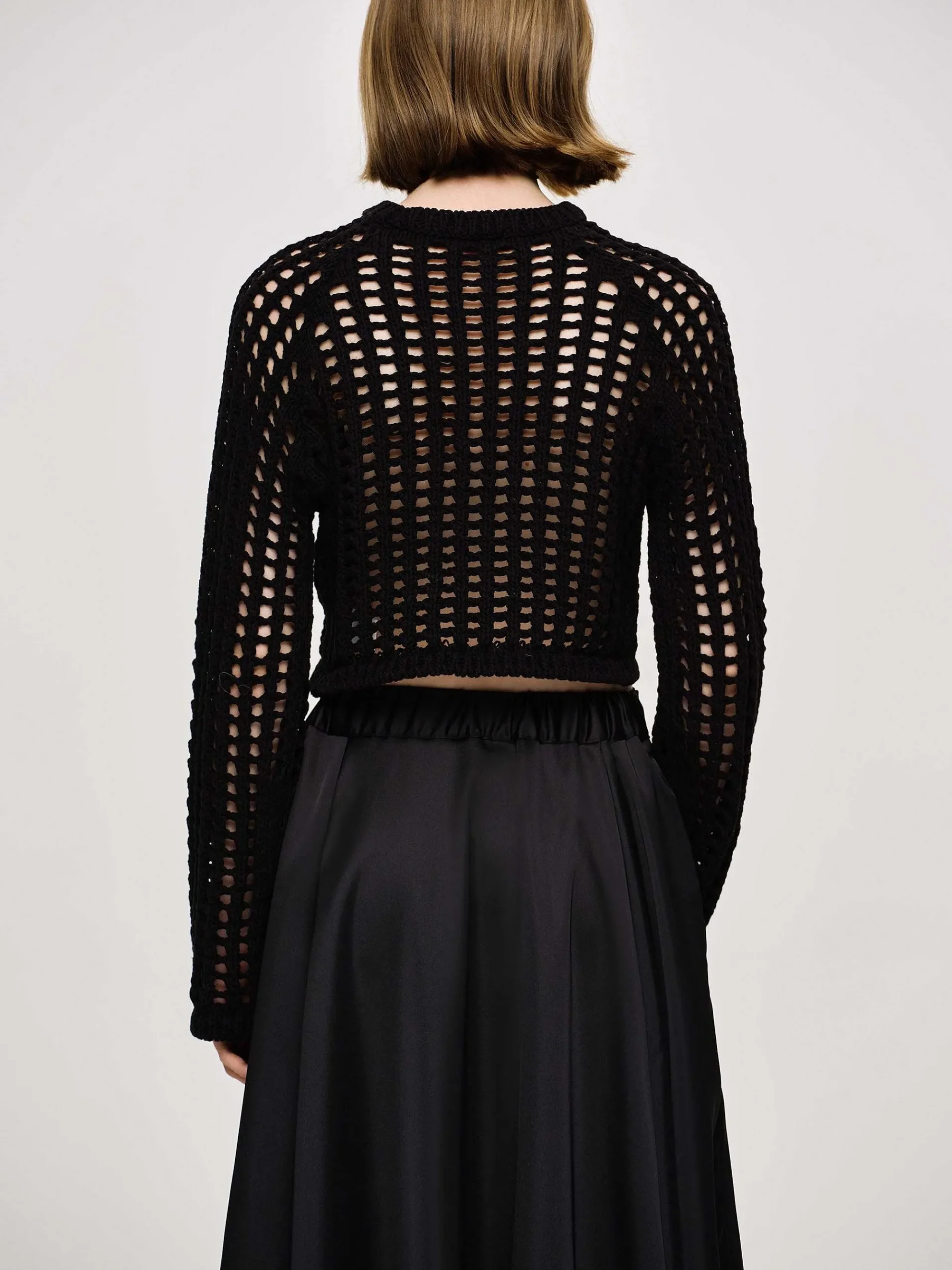 Source Unknown Tricots-Haut En Tricot Reef Net, Noir