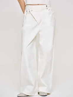 Source Unknown Vêtements-Jean Croise, Blanc