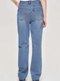 Source Unknown Jean-Jean Slim Pleine Longueur, Bleu Moyen