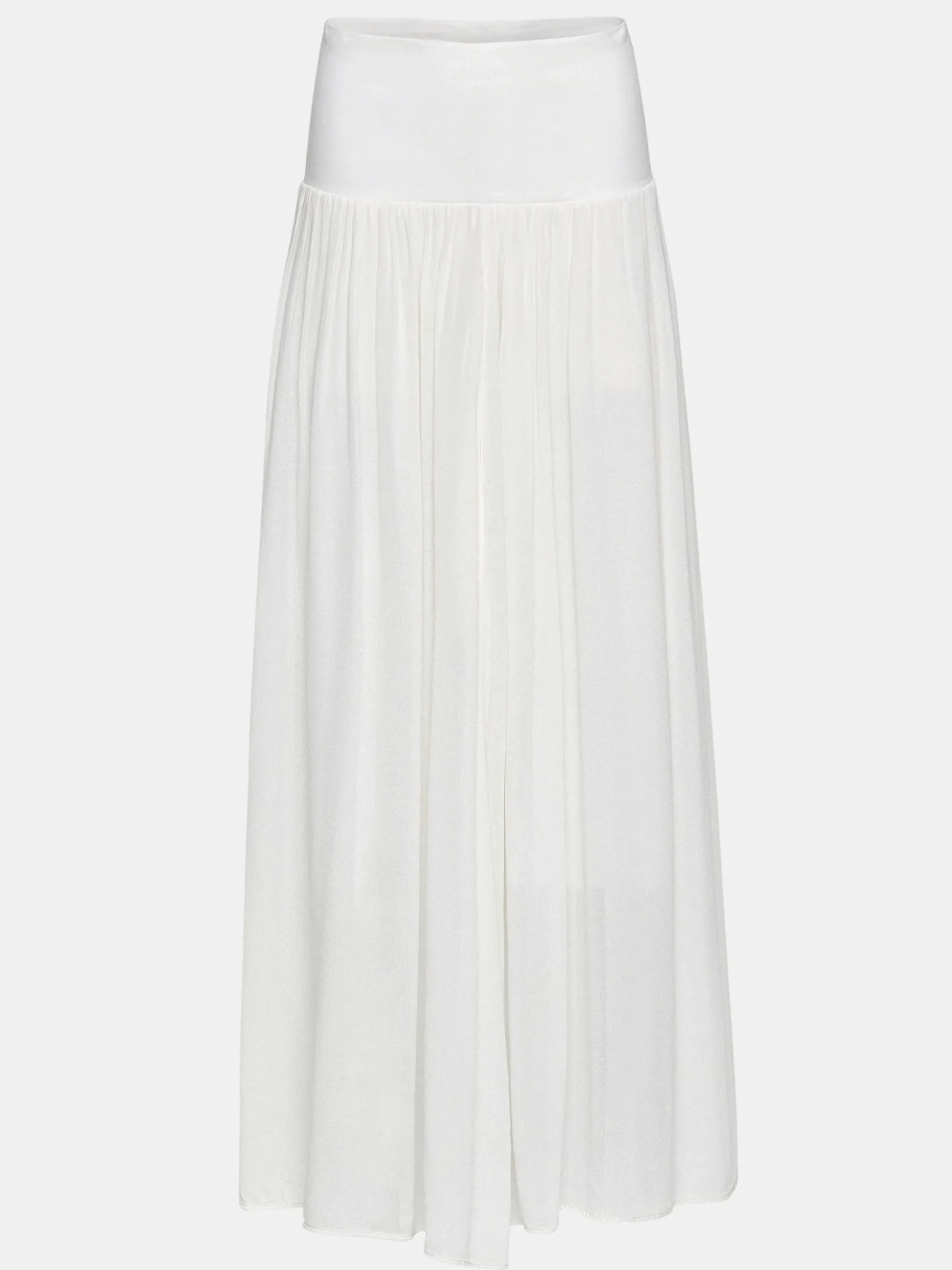 Source Unknown Vêtements-Jupe Longue Taille Basse Ocelia, Blanc