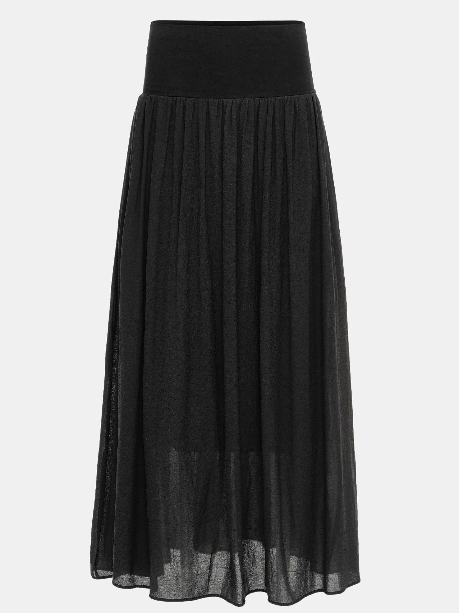 Source Unknown Vêtements-Jupe Longue Taille Basse Ocelia, Noir
