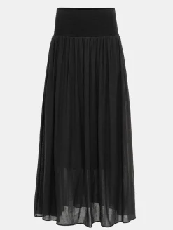 Source Unknown Bas-Jupe Longue Taille Basse Ocelia, Noir