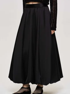 Source Unknown Vêtements-Kaleido Jupe Puffball, Noir