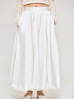 Source Unknown Vêtements-Kaleido Puffball Jupe, Blanc