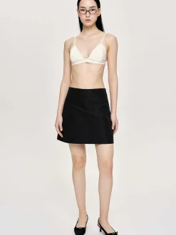 Source Unknown Bas-Mini-Jupe De Costume En Nylon, Noir