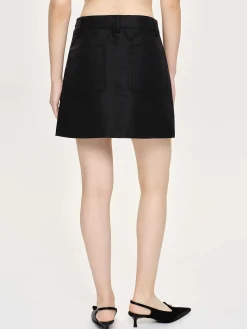 Source Unknown Bas-Mini-Jupe De Costume En Nylon, Noir