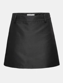 Source Unknown Vêtements-Mini-Jupe De Costume En Nylon, Noir