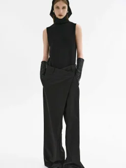 Source Unknown Bas-Pantalon Croise Rennert, Noir