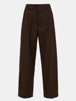 Source Unknown Vêtements-Pantalon Decontracte A Poche Triangulaire, Fondant