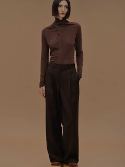 Source Unknown Bas-Pantalon Decontracte A Poche Triangulaire, Fondant