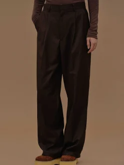 Source Unknown Bas-Pantalon Decontracte A Poche Triangulaire, Fondant