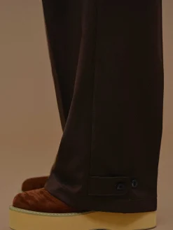Source Unknown Bas-Pantalon Decontracte A Poche Triangulaire, Fondant
