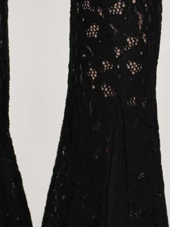 Source Unknown Accessoires-Pantalon En Dentelle Chantilly, Noir