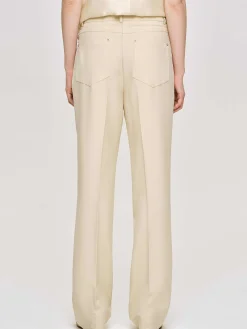 Source Unknown Vêtements-Pantalon Slim Froisse, Beurre